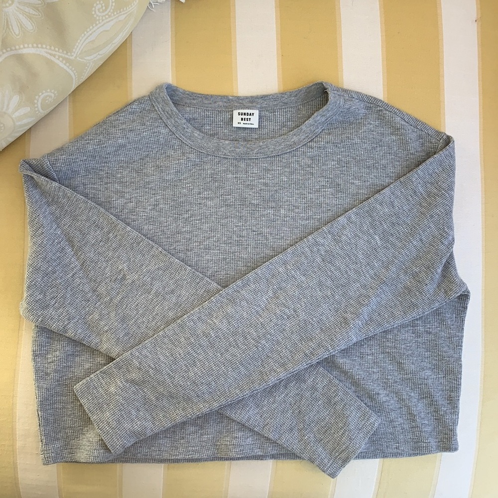 Sunday Best cropped long sleeve
